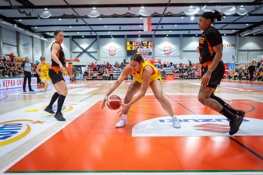 Mecz Ślęza Wrocław - KGHM BC Polkowice, 21.12.2024