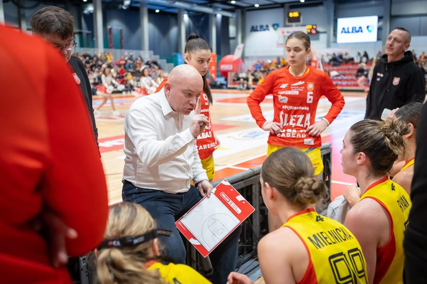Mecz Ślęza Wrocław - KGHM BC Polkowice, 21.12.2024