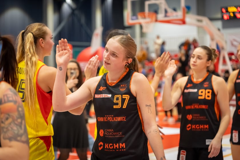 Mecz Ślęza Wrocław - KGHM BC Polkowice, 21.12.2024