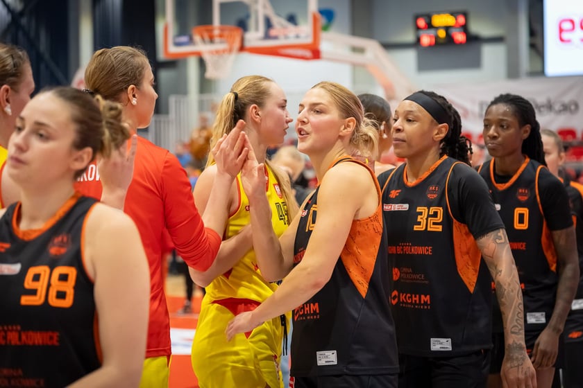 Mecz Ślęza Wrocław - KGHM BC Polkowice, 21.12.2024