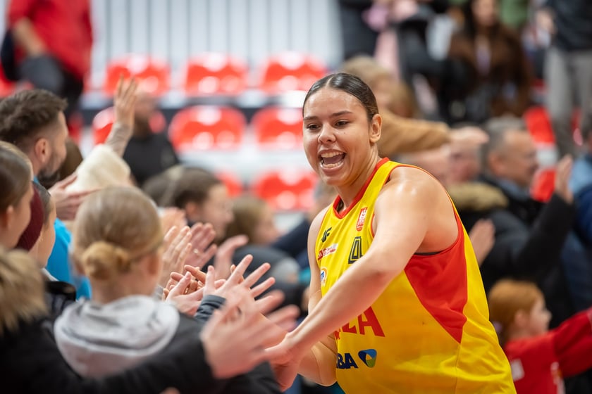 Mecz Ślęza Wrocław - KGHM BC Polkowice, 21.12.2024