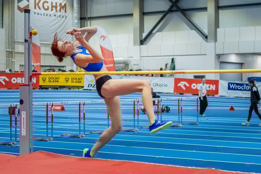 W KGHM Ślęza Arena we Wrocławiu, odbywały się Halowe Mistrzostwa Polski w lekkoatletyce U18 i U20