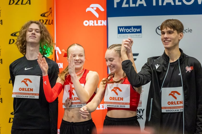 W KGHM Ślęza Arena we Wrocławiu, odbywały się Halowe Mistrzostwa Polski w lekkoatletyce U18 i U20