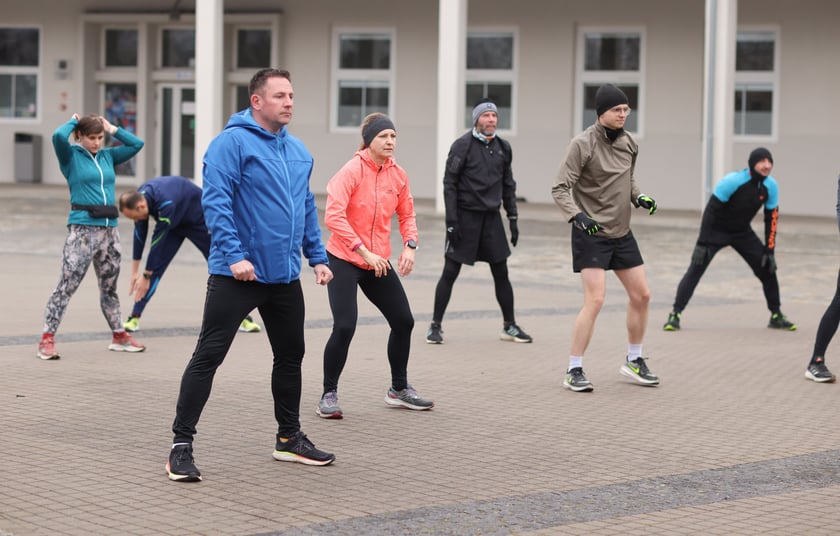 Pierwszy trening na Olimpijskim przed półmaratonem wrocławskim