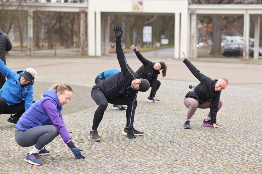 Pierwszy trening na Olimpijskim przed półmaratonem wrocławskim