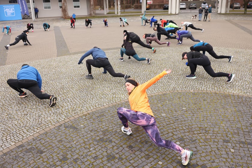 Pierwszy trening na Olimpijskim przed półmaratonem wrocławskim