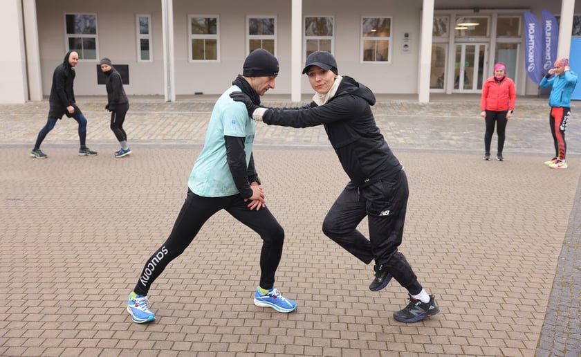 Pierwszy trening na Olimpijskim przed półmaratonem wrocławskim