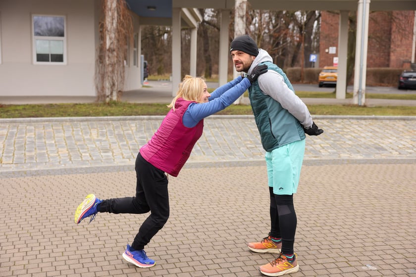 Pierwszy trening na Olimpijskim przed półmaratonem wrocławskim