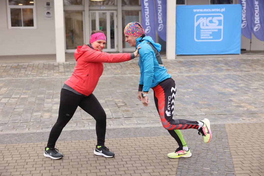 Pierwszy trening na Olimpijskim przed półmaratonem wrocławskim