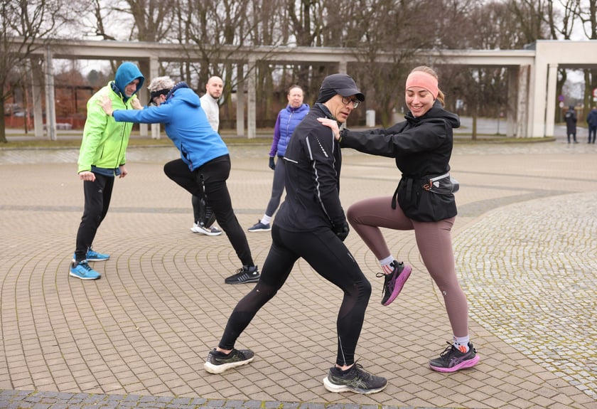 Pierwszy trening na Olimpijskim przed półmaratonem wrocławskim