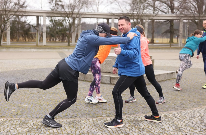 Pierwszy trening na Olimpijskim przed półmaratonem wrocławskim