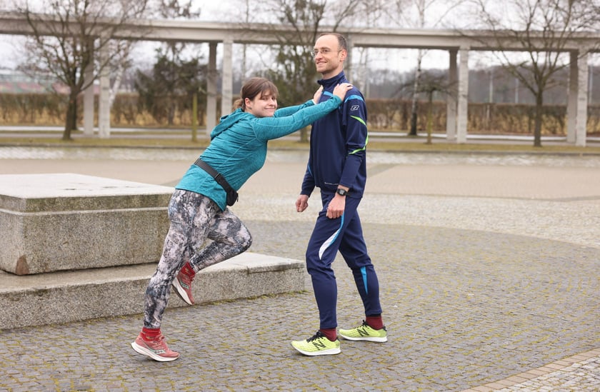 Pierwszy trening na Olimpijskim przed półmaratonem wrocławskim