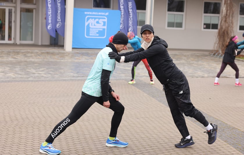 Pierwszy trening na Olimpijskim przed półmaratonem wrocławskim