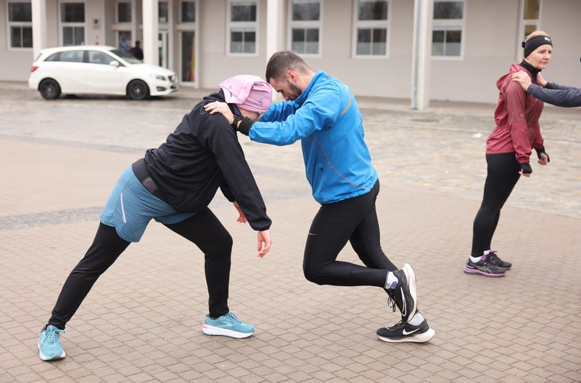 Pierwszy trening na Olimpijskim przed półmaratonem wrocławskim