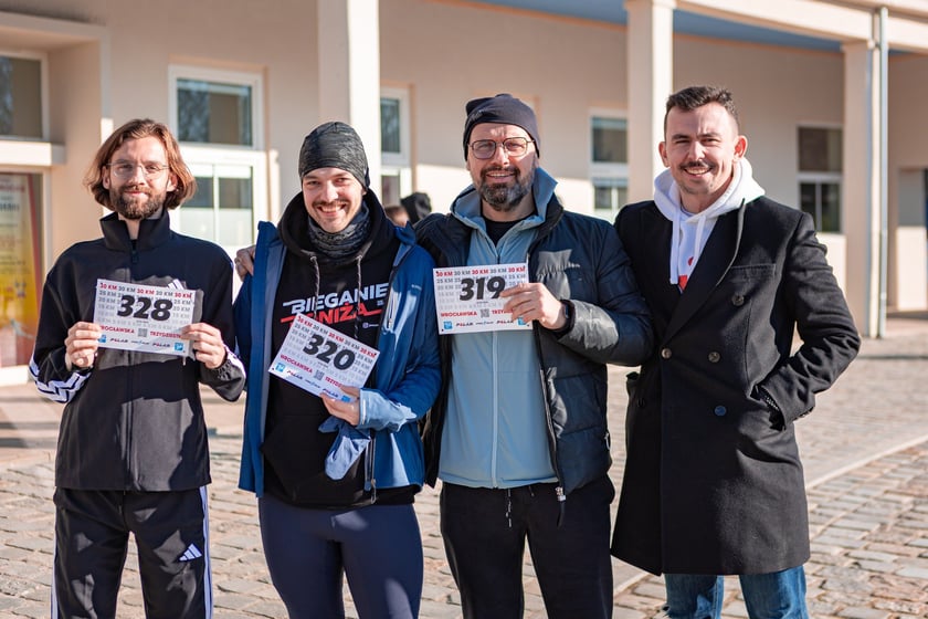 Wrocławska Trzydziestka - zdjęcia uczestników biegu na Stadionie Olimpijskim - 16 marca 2025 r.