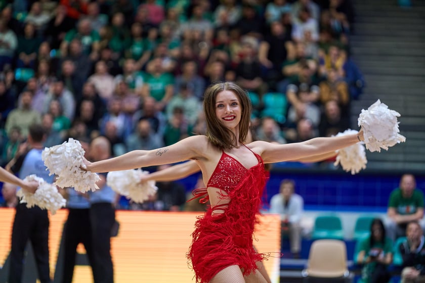 Śląsk Wrocław wygrał z Zastalem w Orbicie. Zdjęcia kibic&oacute;w