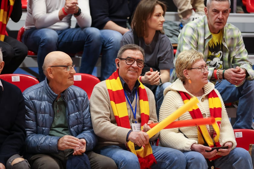 Mecz koszykówki kobiet Śleza Wroclaw vs. Gorzów Wielkopolski stoczony 26.03.2025 we Wrocławiu