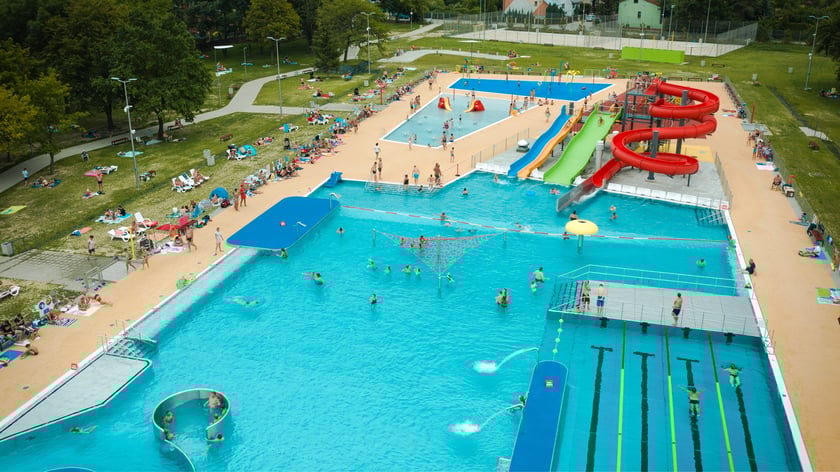 Termy Jakuba - Oławski Park Wodny. Basen letni