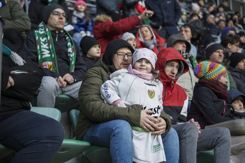 Zdjęcia kibiców z meczu Śląsk Wrocław - Motor Lublin, 5.04.2025 r.