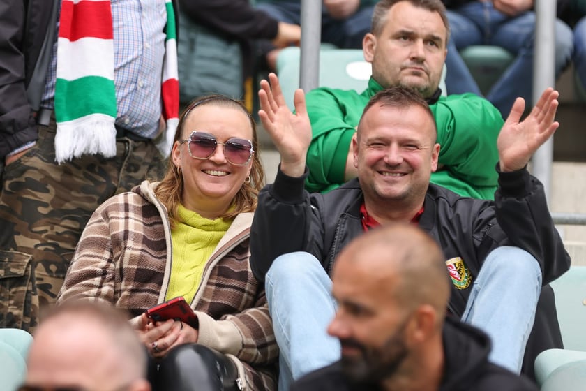 Na zdjęciach mecz Śląska Wrocław z GKS Katowice na Tarczyński Arenie w sobotę 19 kwietnia