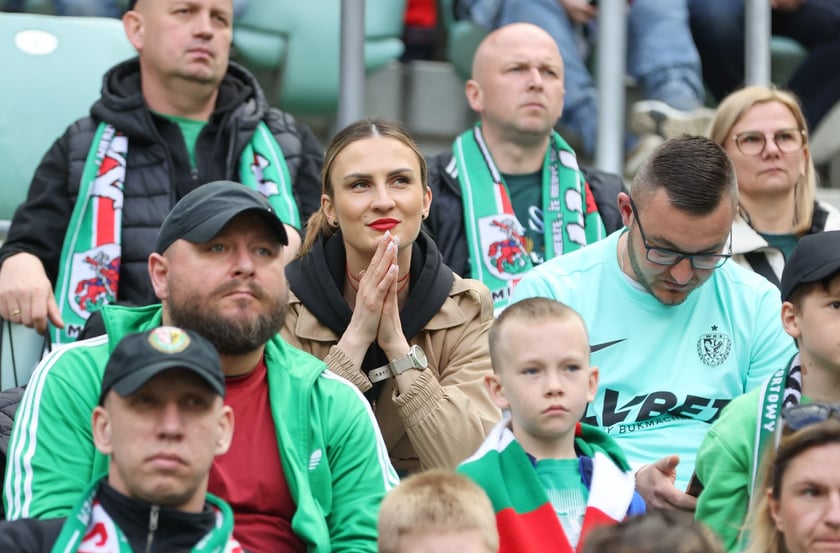 Na zdjęciach mecz Śląska Wrocław z GKS Katowice na Tarczyński Arenie w sobotę 19 kwietnia
