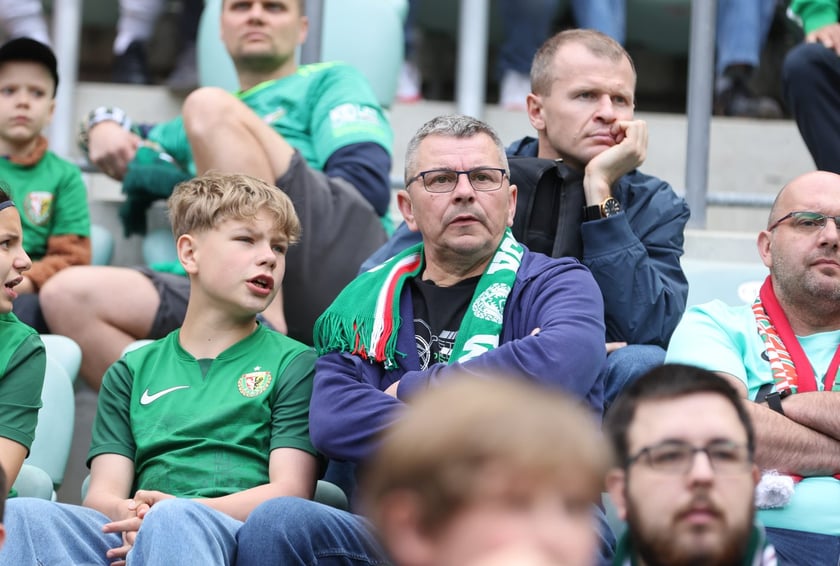 Na zdjęciach mecz Śląska Wrocław z GKS Katowice na Tarczyński Arenie w sobotę 19 kwietnia