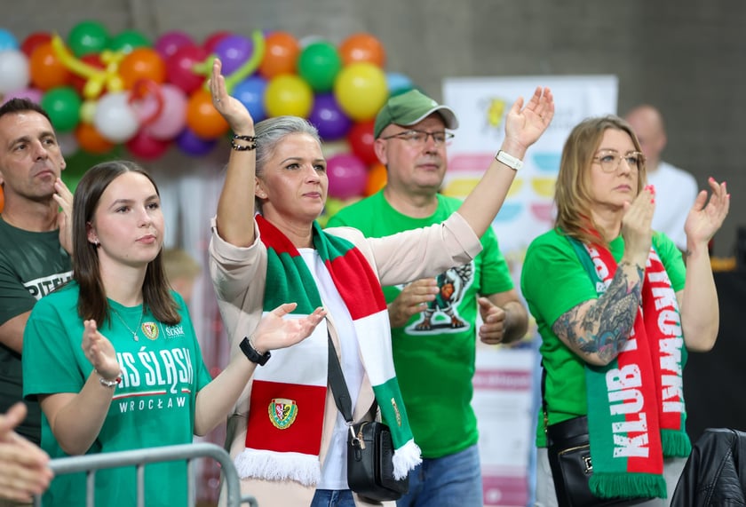 Mecz Śląska ze Stalą (91:87) w Hali Stulecia