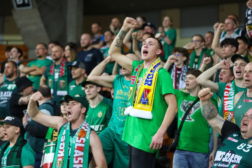 Mecz Śląska ze Stalą (91:87) w Hali Stulecia