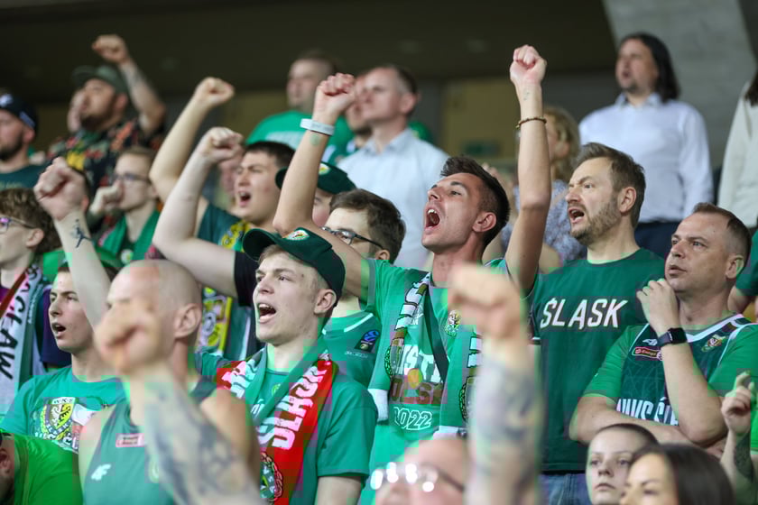 Mecz Śląska ze Stalą (91:87) w Hali Stulecia