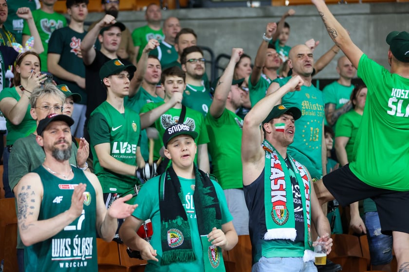 Mecz Śląska ze Stalą (91:87) w Hali Stulecia