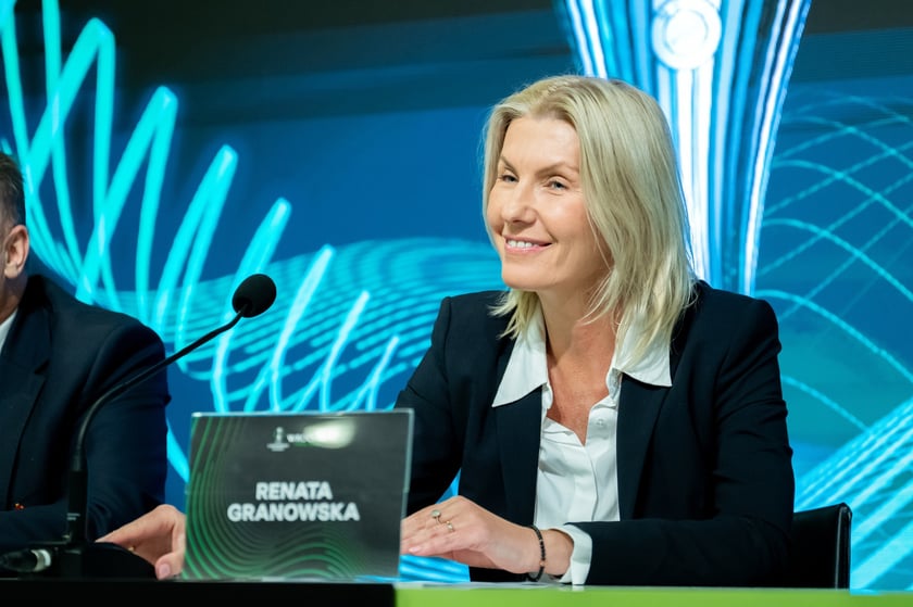 Renata Granowska. Konferencja na stadionie, 28 kwietnia 2025 roku
