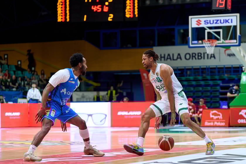 Śląsk pokonał Polski Cukier na początek długiego weekendu w Orlen Basket Lidze - zdjęcia
