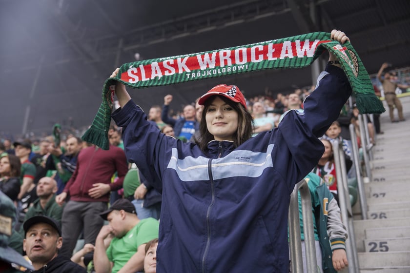 Śląsk Wrocław - Zagłębie Lubin (3 maja 2025) na Tarczyński Arenie