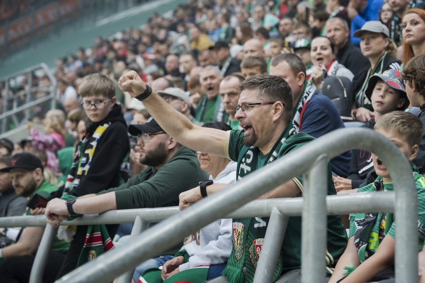 Śląsk Wrocław - Zagłębie Lubin (3 maja 2025) na Tarczyński Arenie
