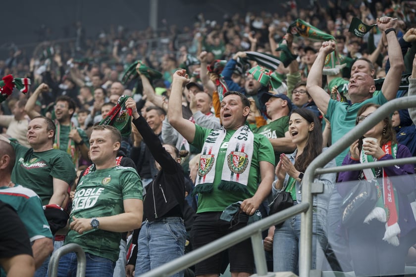Śląsk Wrocław - Zagłębie Lubin (3 maja 2025) na Tarczyński Arenie