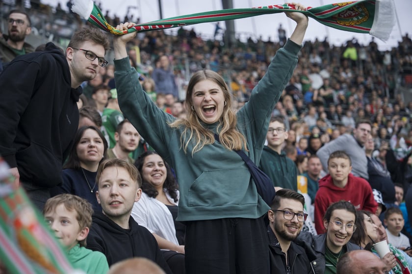 Śląsk Wrocław - Zagłębie Lubin (3 maja 2025) na Tarczyński Arenie