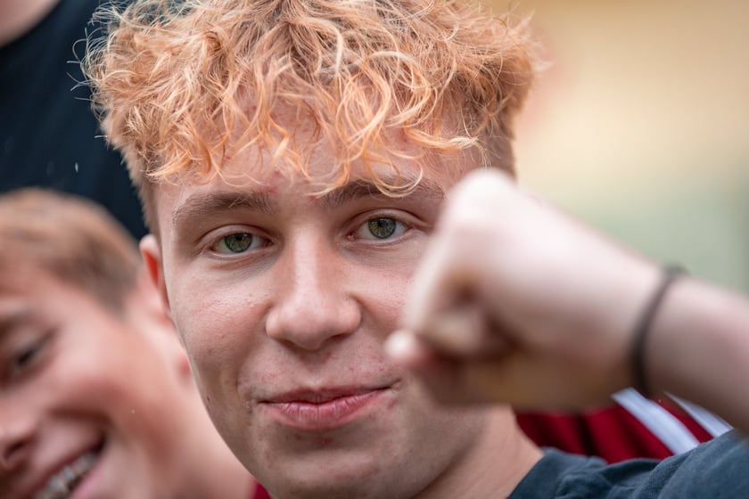 Pokazowy mecz w strefie Fan Festival w rynku, 28 maja 2025