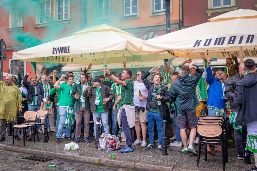 Pokazowy mecz w strefie Fan Festival w rynku, 28 maja 2025