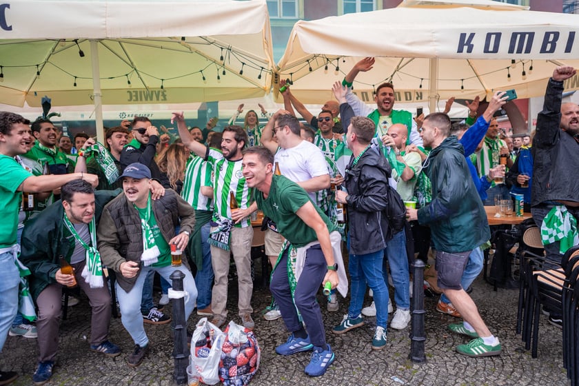 Pokazowy mecz w strefie Fan Festival w rynku, 28 maja 2025
