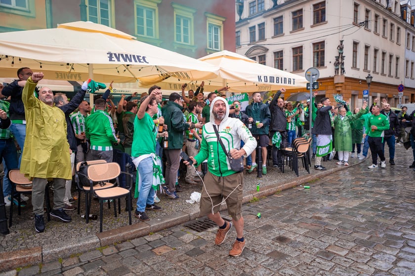 Pokazowy mecz w strefie Fan Festival w rynku, 28 maja 2025