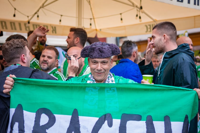 Pokazowy mecz w strefie Fan Festival w rynku, 28 maja 2025