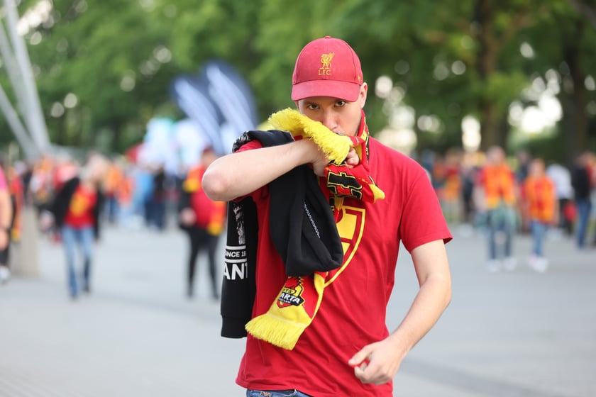 Kibice przed Stadionem Olimpijskim przed meczem Betard Sparta Wrocław - Włókniarz Częstochowa - 30 maja 2025 r.