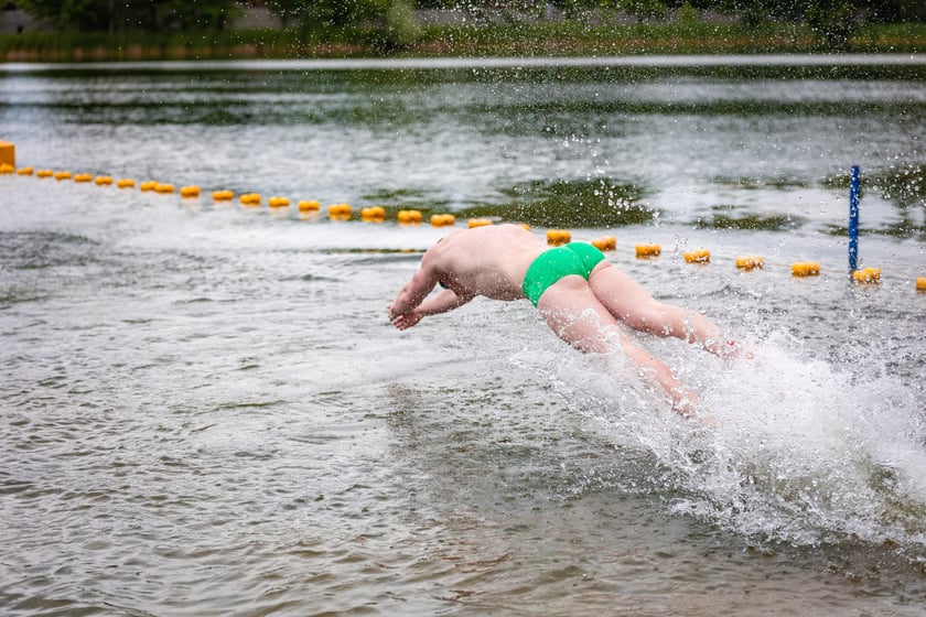 Zawody sportowe SwimPact na Gliniankach. Wrocław, 07.06.2025