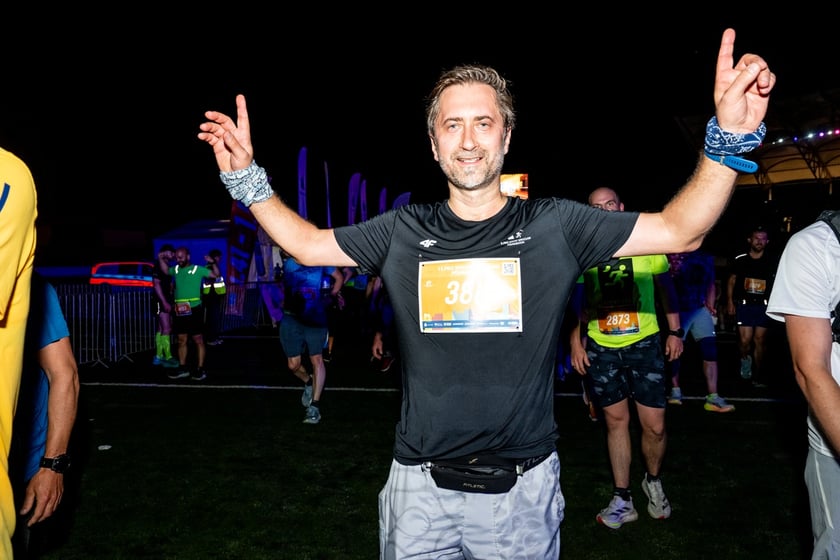 Uczestnicy 11. PKO Nocnego Wrocław Półmaratonu