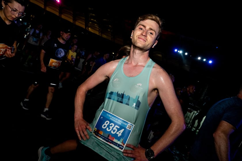 Uczestnicy 11. PKO Nocnego Wrocław Półmaratonu