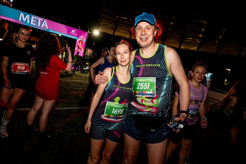 Uczestnicy 11. PKO Nocnego Wrocław Półmaratonu