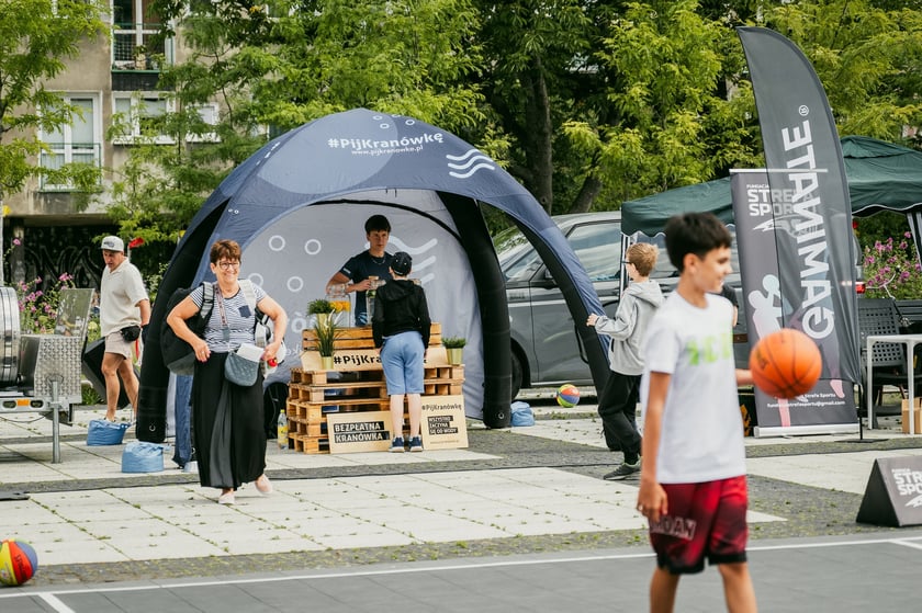 Wrocław Gra w Koszykówkę na placu Nowy Targ, 24 czerwca 2025