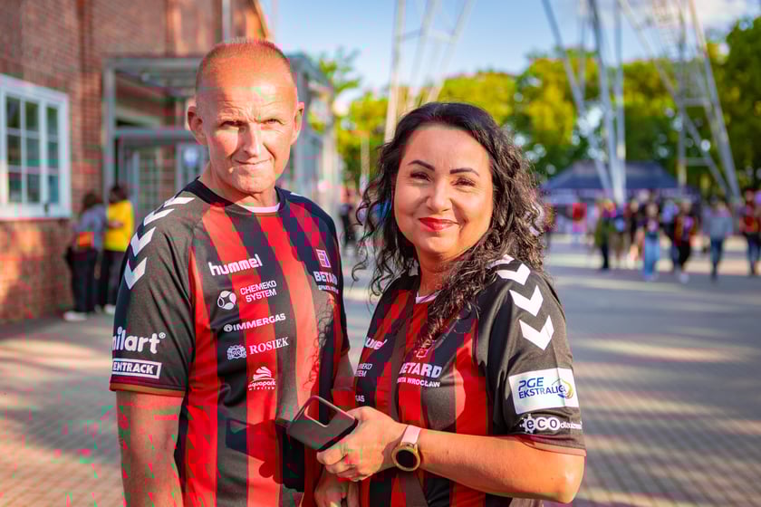 Mecz Betard Sparta Wrocław - Innpro ROW Rybnik na Olimpijskim - kibice