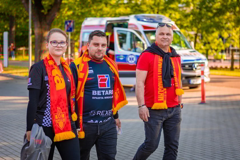 Mecz Betard Sparta Wrocław - Innpro ROW Rybnik na Olimpijskim - kibice