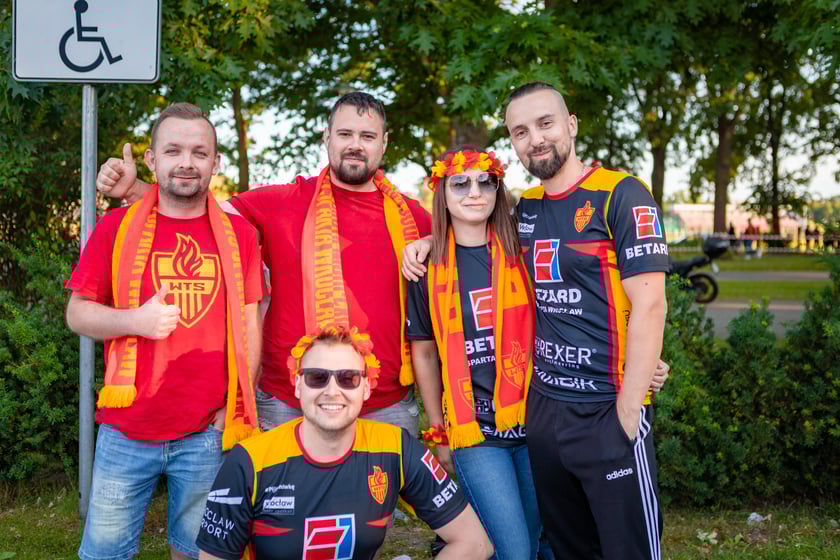 Mecz Betard Sparta Wrocław - Innpro ROW Rybnik na Olimpijskim - kibice